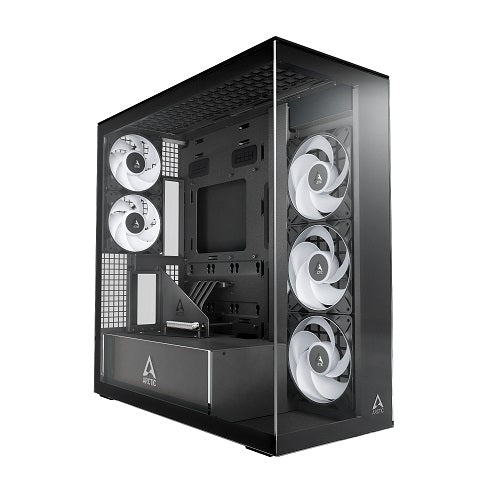 ARCTIC Premium E-ATX PC Case Xtender VG Black (Clear Glass)
