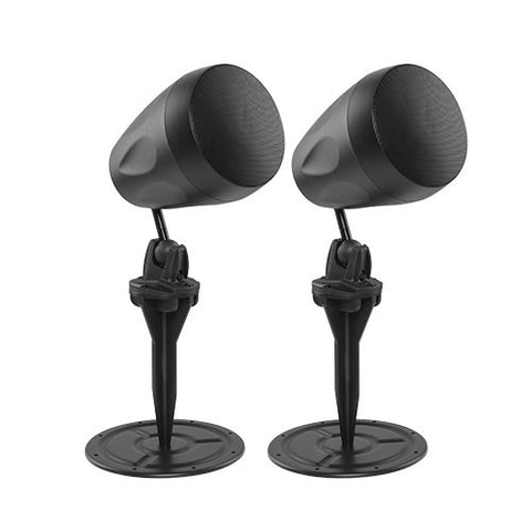 Landscape Speakers, 20W, 4'' Two-Way, Black (Pair)