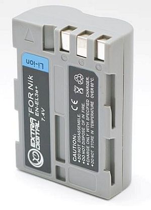 Nikon, battery EN-EL3e