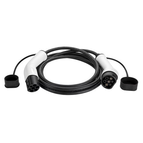 EV Charging Cable Type 2 - Type 2, 32A, 22kW, 3-phase, 7m