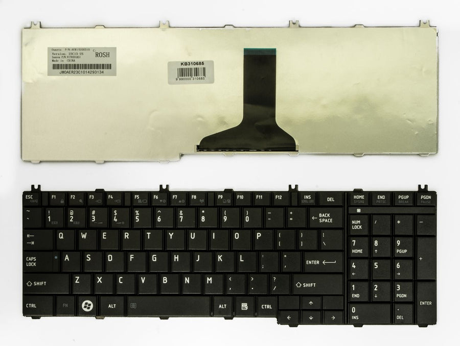 Keyboard TOSHIBA: Satellite C650, L650, L670