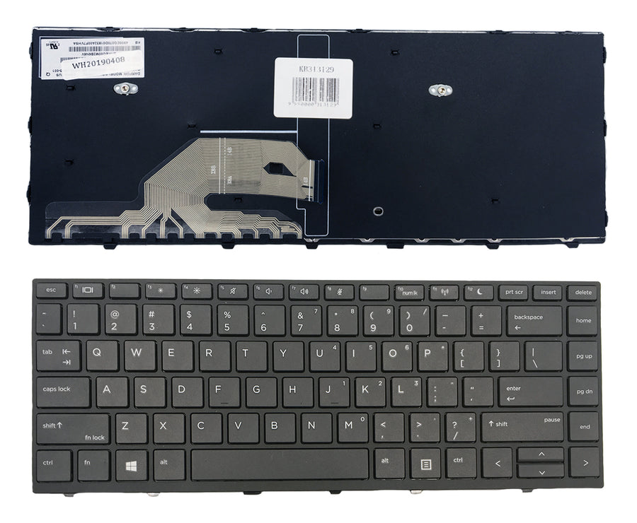 Keyboard HP Probook: 430 G5 440 G5 (with frame)