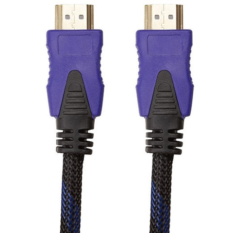 Cable HDMI - HDMI, 25m, 1.4 ver., Nylon, gold plated