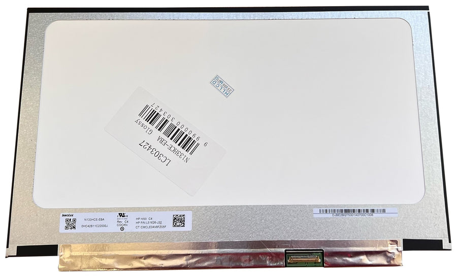 LCD Sreen 13.3" 1920x1080 FHD, LED, SLIM, IPS, glossy, 30pin (right), A+