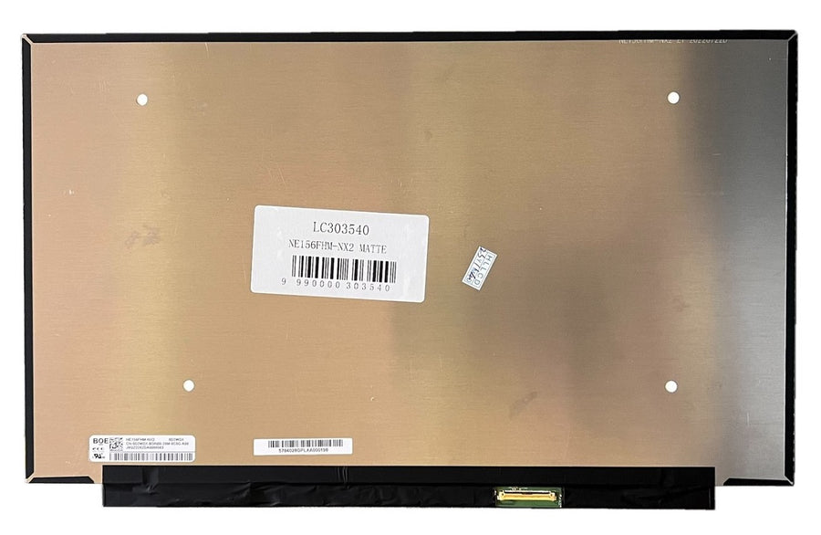LCD Screen 15.6" 1920x1080, FHD, LED, 120Hz, matte, 40pin (right), EDP, A+