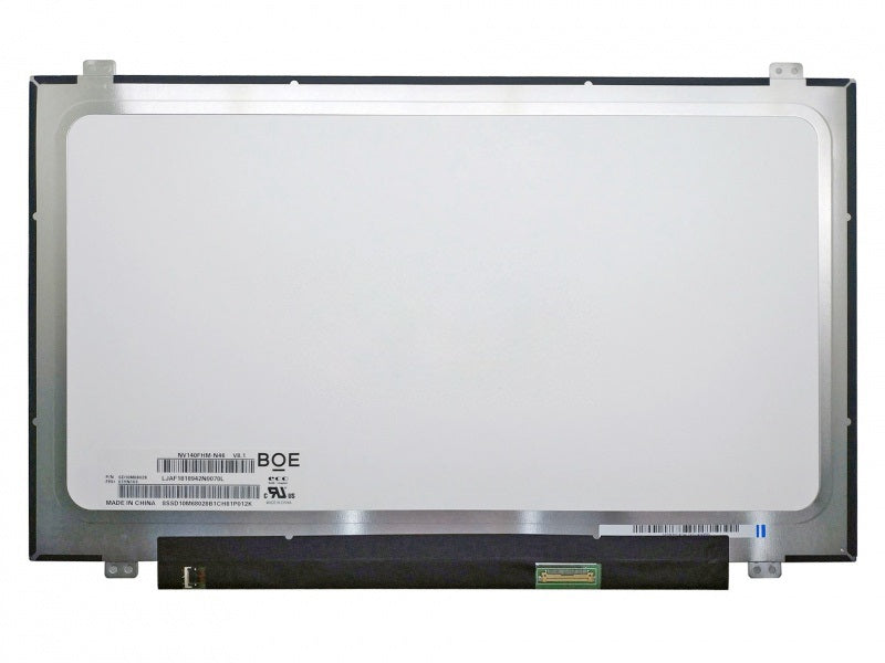 Notebook screen 14.0" 1920x1080 FHD, LED, IPS, SLIM, matte, 30pin (right), A+