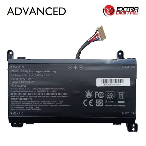 Notebook Battery HP FM08, 86Wh, 5973mAh, 16 pin, Extra Digital Advanced