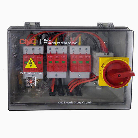 PV Combiner Box, DC 3in-3out, IP66