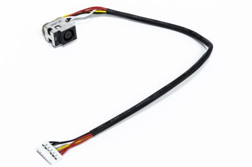 Power jack with cable, HP DV6 Series