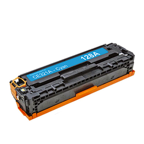 Compatible cartridge HP CE321A, Cyan