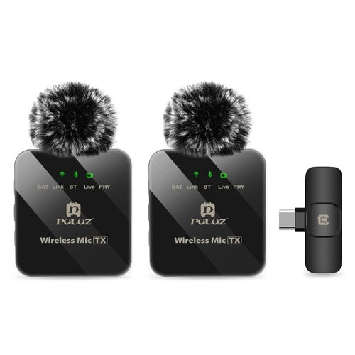 Wireless Lavalier Dual Microphone for Type-C Phone