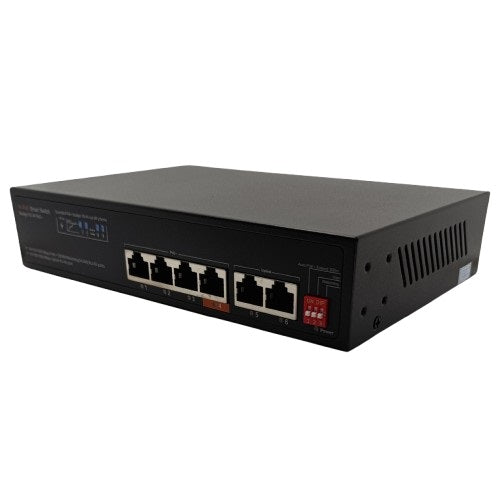 PoE switch 4x Gigabit PoE+2x Gigabit UPLINK, 65W
