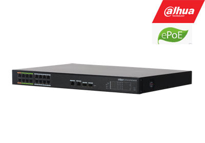 ePoE switch 100Mbps 16+2G uplink