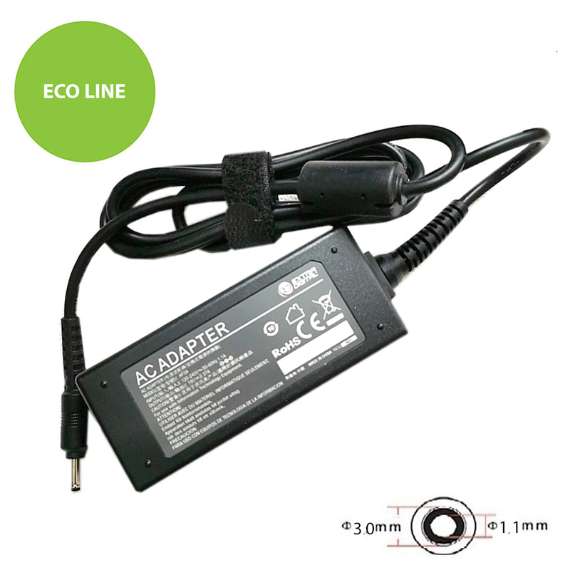Laptop Power Adapter ACER 45W: 19V, 2.37A