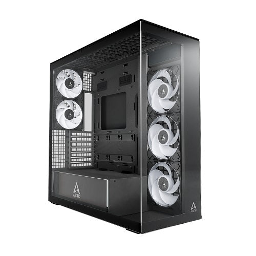 ARCTIC Premium E-ATX PC Case Xtender Black (Clear Glass)