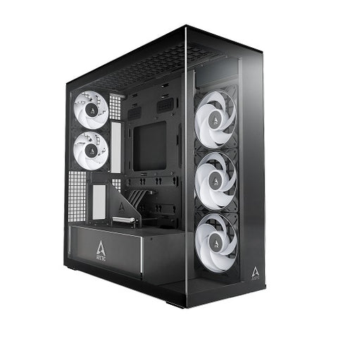 ARCTIC Premium E-ATX PC Case Xtender VG Black (Clear Glass)