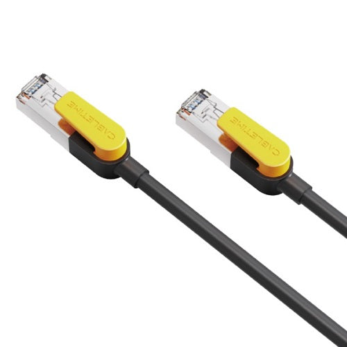 Cable Cat7 S/STP, 0.5m, black