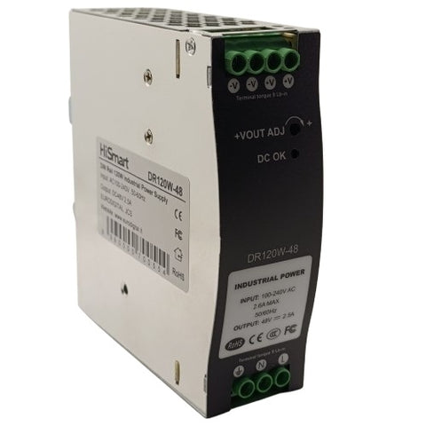 Power supply 48V, 2.5A, 120W, DIN