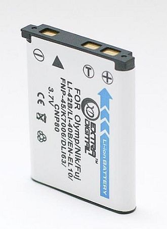 Olympus, battery Li-40B/ Li-42B, D-Li63, NP-45A, EN-EL10
