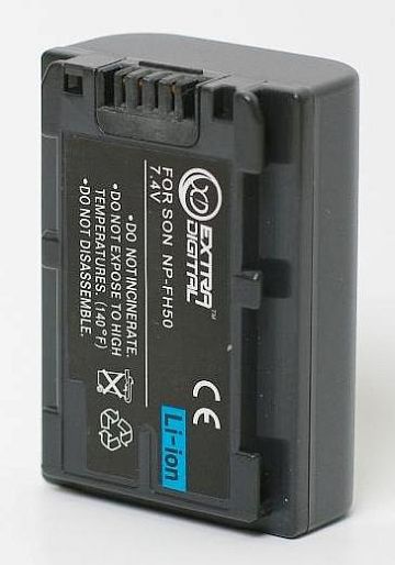 Sony, battery NP-FH50