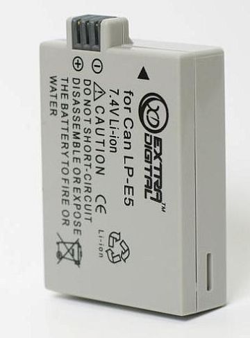 Canon, battery LP-E5