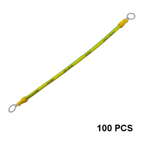 Grounding Cable, Cooper, 4 mm2, 20cm, 100pcs