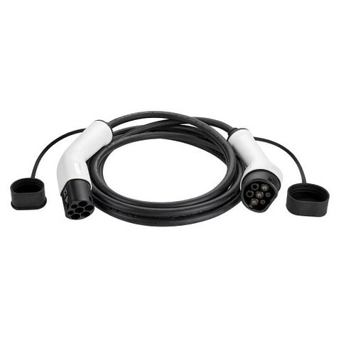 EV Charging Cable Type 2 - Type 2, 32A, 22kW, 3-phase, 7m