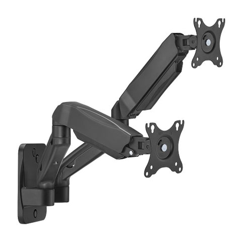 Dual 17"-32" Monitor Spring-Assisted Arm Mount