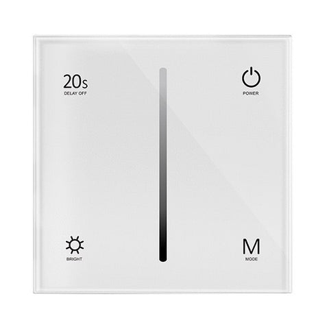 Touch Panel Dimmer T1-1, 12-48VDC, 2Ch