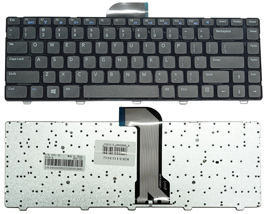 Keyboard DELL Inspiron 14R: 3420, 3520, 5520, 7520, N5040, N5050, L502x