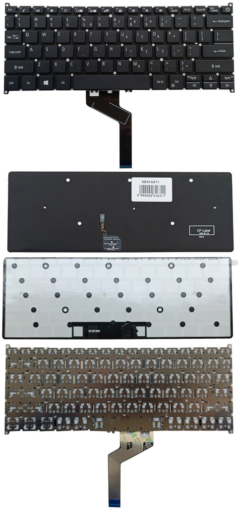 Keyboard ACER: Swift SF514-52, SF514-54, SF314-42, SF314-52, with backlight, US