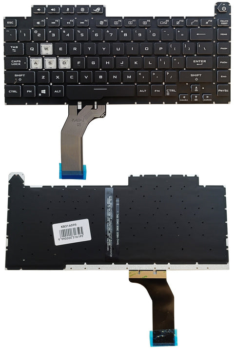 Keyboard ASUS G15 G531, G531G, G512, G512L, with RGB backlight, US
