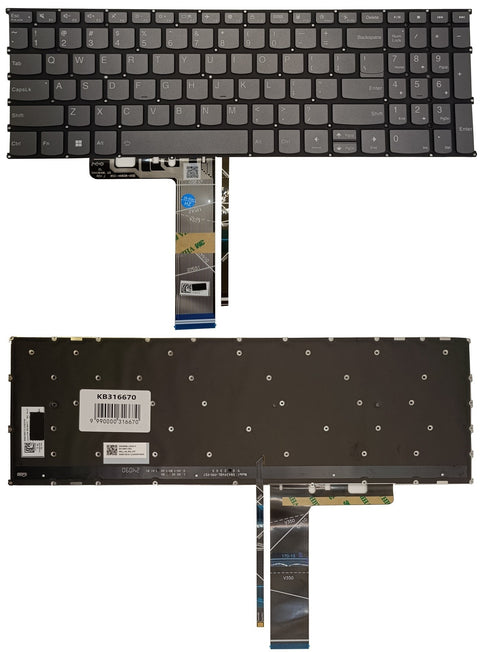 Keyboard LENOVO IdeaPad Slim 3 15IAH8, with backlit, US