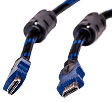 Cable HDMI - HDMI, 20m, 1.4 ver., Nylon, gold plated