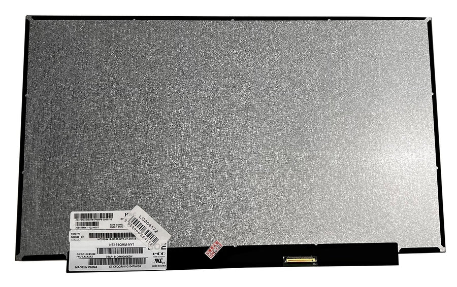 LCD Screen 16.1" 2560x1440 QHD, WLED, SLIM, matte, 40pin (right), A+