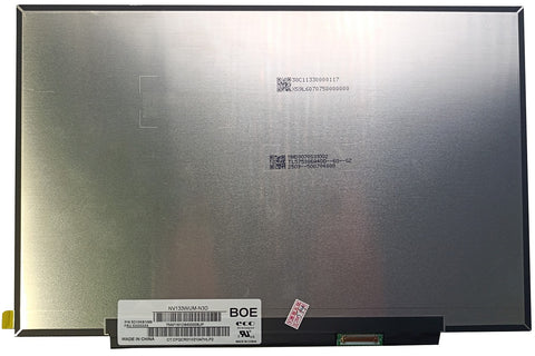 LCD screen 13.3" 1920x1200, WLED, IPS, SLIM, matte, 30pin (right), A +