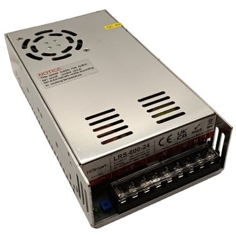 Power supply 24V, 25A, 600W