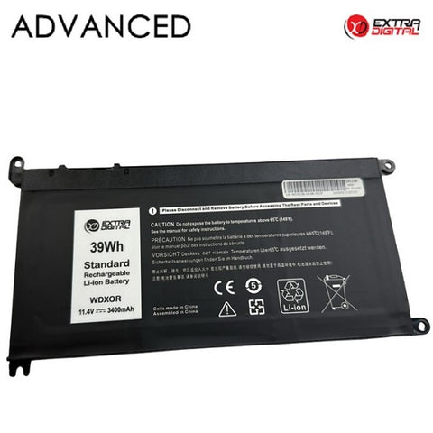 Notebook battery DELL WDX0R, 3400mah, Extra Digital Advanced