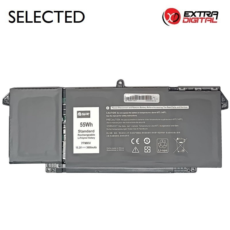 Notebook Battery DELL 7FMXV, 3600mAh, Extra Digital Selected