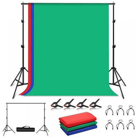 Photo Studio Background Support 2x2m, Backdrops RGB