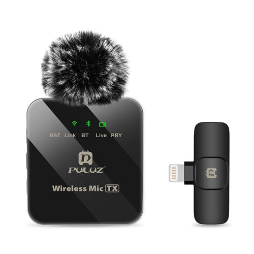Wireless Lavalier Microphone for iPhone / iPad, 8-Pin Receiver