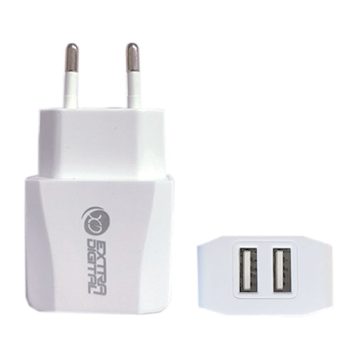 Charger EXTRA DIGITAL 2xUSB: 220V, 2.1A