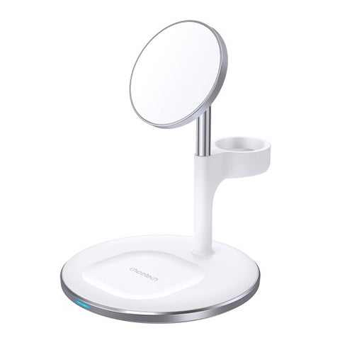 MagSafe Wireless Magnetic Charging Stand CHOETECH, 15W, 3-in-1