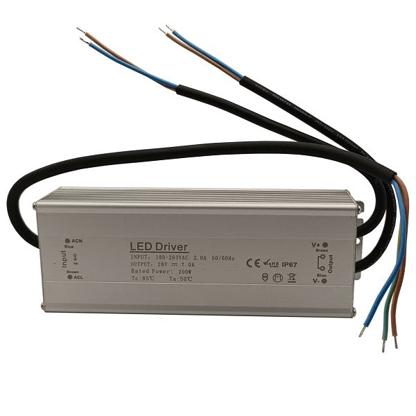 Power supply 28V 7A, IP67 for Husqvarna