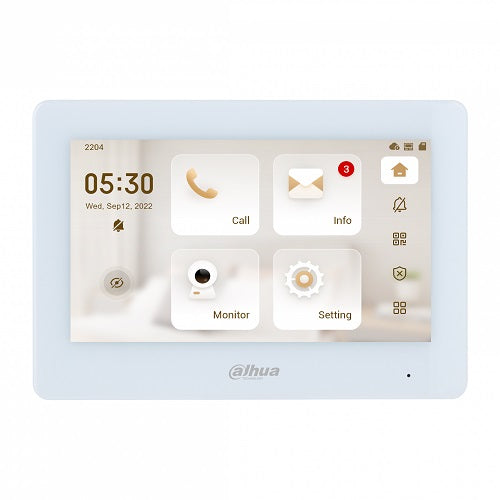 7- inch Color Indoor Monitor VTH5421HW-W